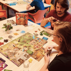 bordspel spellenvereniging mag ik met rood gezellig