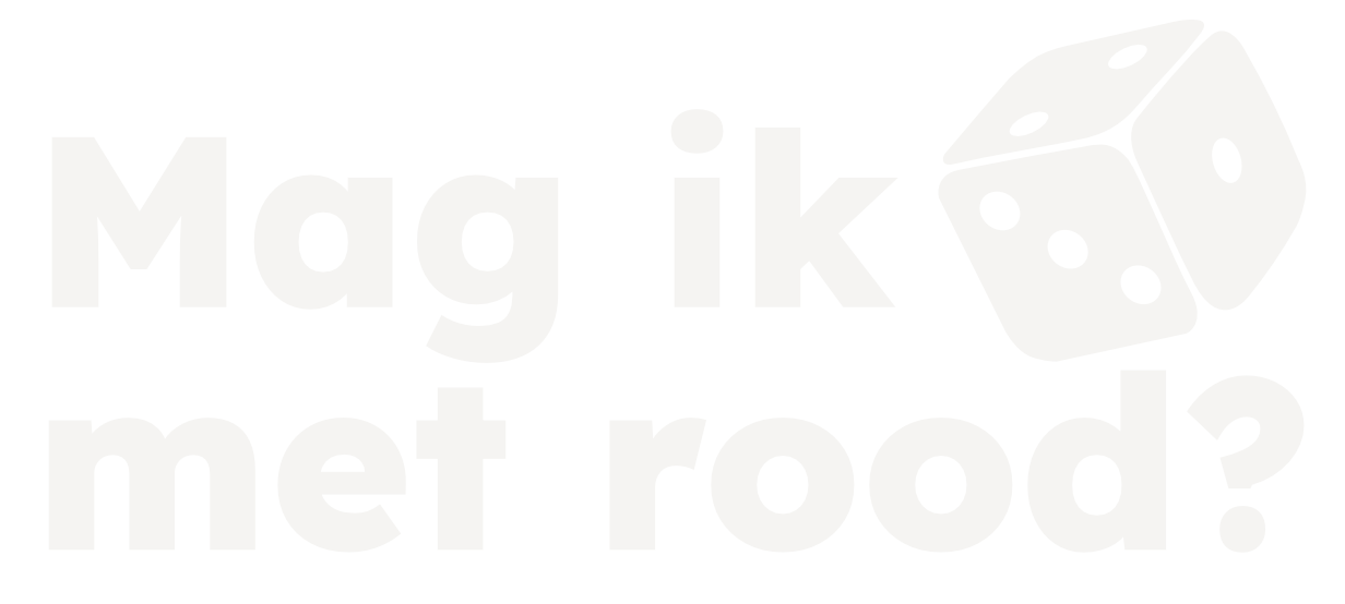 Logo van de spellenclub Mag ik met rood? in Schipborg (Drenthe)